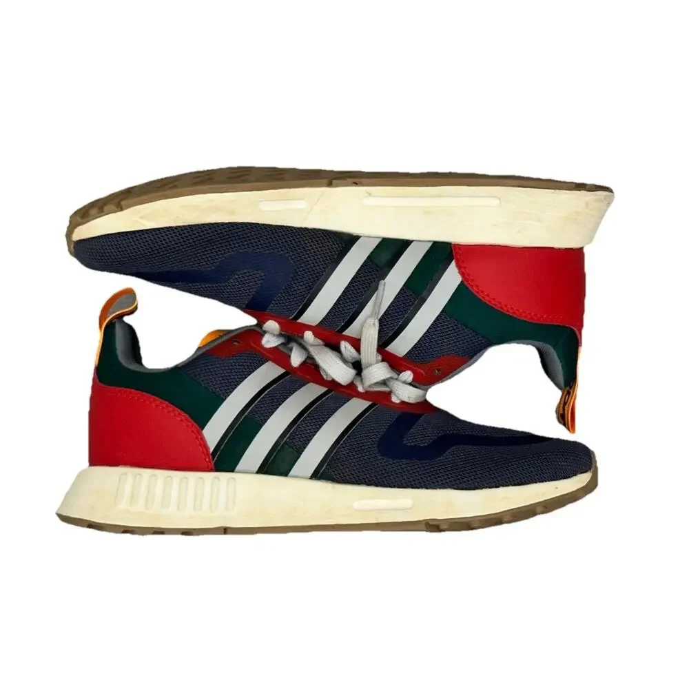 Adidas Original Multix Youth 5.5 Running Shoes Shadow Navy Multicolored HR1217 - Picture 2 of 7
